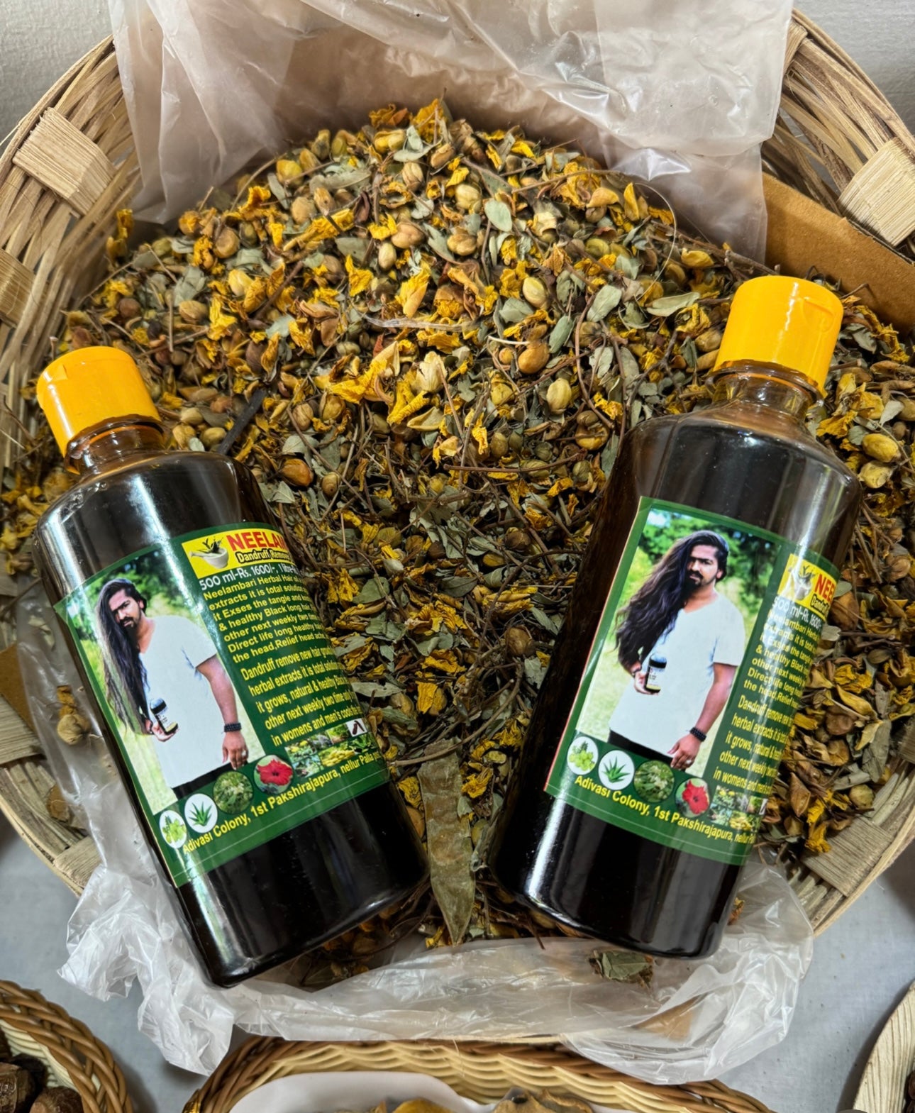 Adivasi Neelambari Herbal Hair Oil🌿